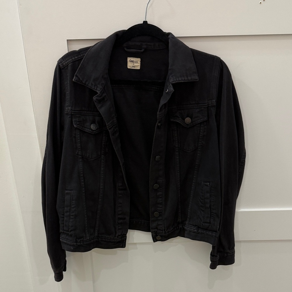 GAP Black Jean Jacket